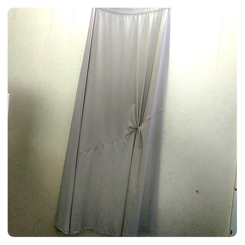 Gorgeous khaki maxi skirt